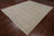 Ivory Turkish Oushak Hand Knotted Wool Rug 7' 11" X 9' 6" - Q18790