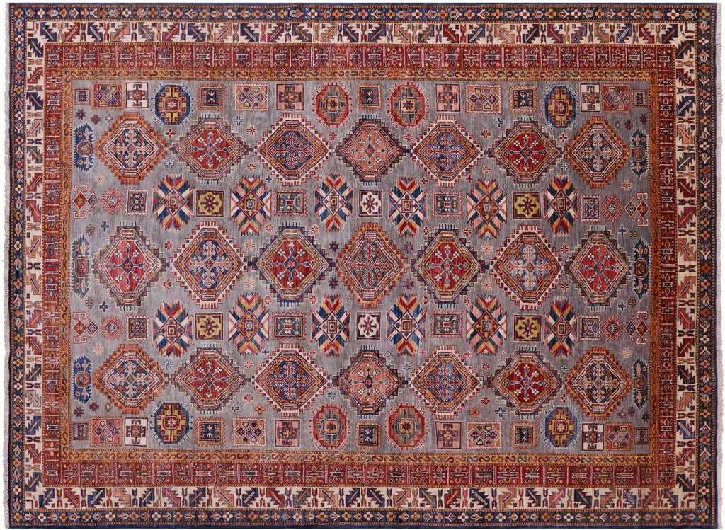 Super Kazak Hand Knotted Wool Rug - Manhattan Rugs