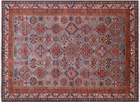 Super Kazak Hand Knotted Wool Rug - Manhattan Rugs