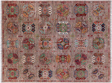 Fine Turkmen Ersari Hand-Knotted Wool Rug - Manhattan Rugs