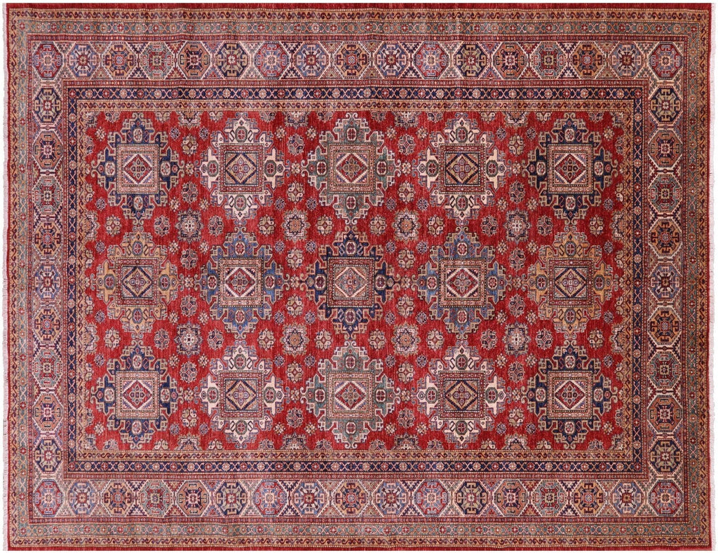 Super Kazak Hand Knotted Wool Rug - Manhattan Rugs