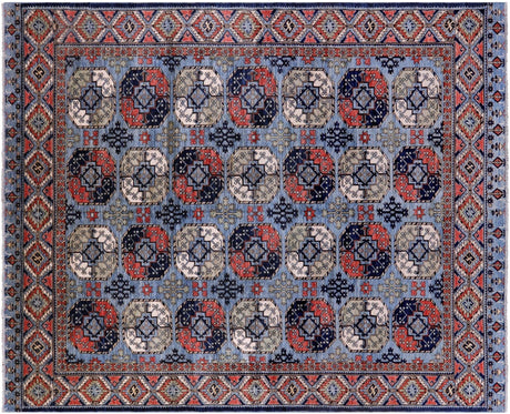 Hand-Knotted Super Turkmen Ersari Rug - Manhattan Rugs
