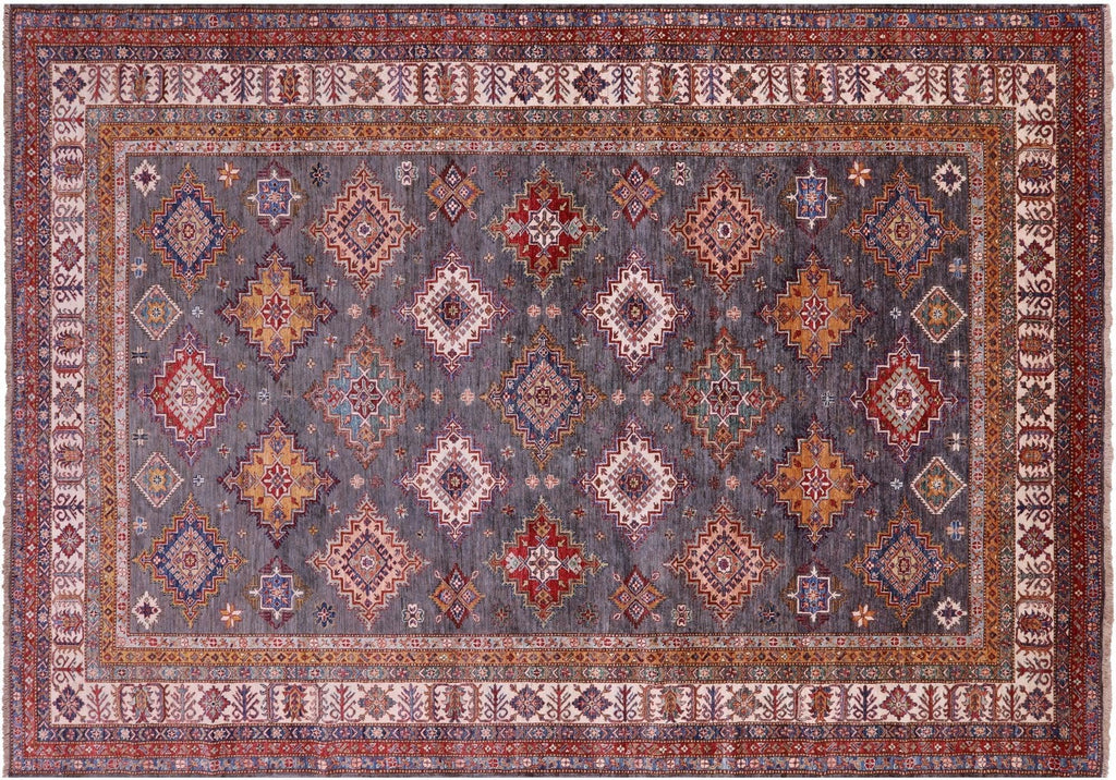 Super Kazak Hand-Knotted Rug - Manhattan Rugs