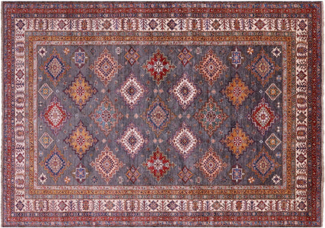 Super Kazak Hand-Knotted Rug - Manhattan Rugs