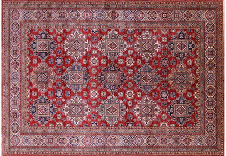 Hand Knotted Super Kazak Wool Rug - Manhattan Rugs