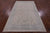 Ivory 6' 0" X 9' 1" Turkish Oushak Hand-Knotted Wool Rug - Q18821