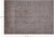 Ivory 6' 0" X 8' 10" Turkish Oushak Handmade Wool Rug - Q18822