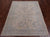 Ivory 4' 2" X 5' 8" Turkish Oushak Hand Knotted Wool Rug - Q18833