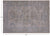 Ivory 4' 2" X 5' 8" Turkish Oushak Hand Knotted Wool Rug - Q18833