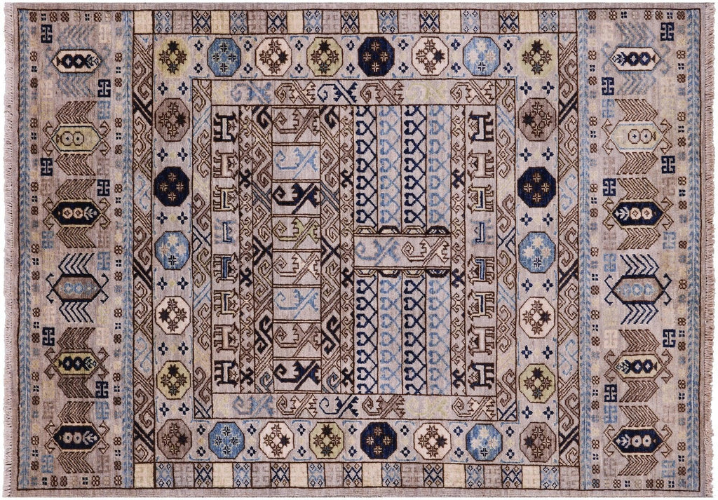 Fine Turkmen Ersari Hand Knotted Rug - Manhattan Rugs