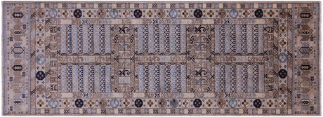 Runner Fine Turkmen Ersari Handmade Wool Rug - Manhattan Rugs