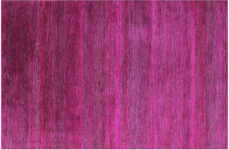 Super Savannah Gabbeh Hand-Knotted Wool & Silk Rug - Manhattan Rugs