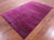 Pink 6' 2" X 9' 3" Super Savannah Gabbeh Hand-Knotted Wool & Silk Rug - Q18859