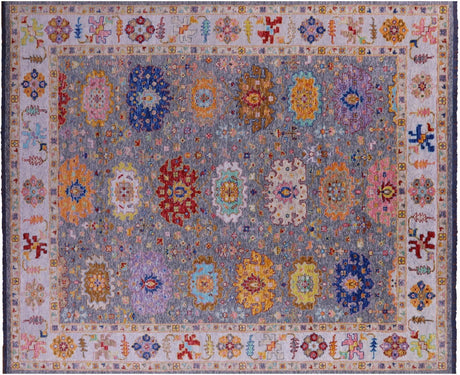 Hand-Knotted Turkish Oushak Wool Rug - Manhattan Rugs