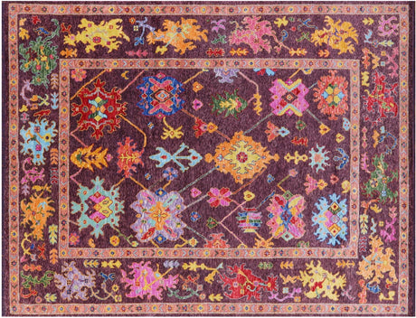 Turkish Oushak Handmade Wool Rug - Manhattan Rugs