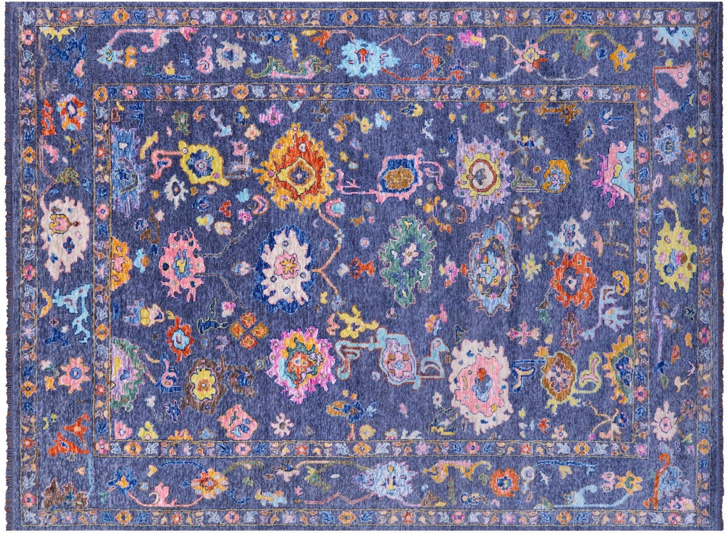 Handmade Turkish Oushak Wool Rug - Manhattan Rugs