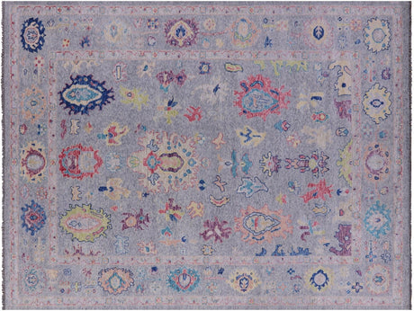 Hand-Knotted Turkish Oushak Wool Rug - Manhattan Rugs