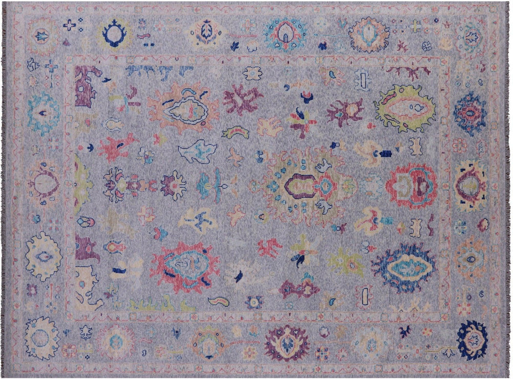 Turkish Oushak Hand Knotted Wool Rug - Manhattan Rugs