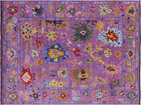 Turkish Oushak Handmade Wool Rug - Manhattan Rugs