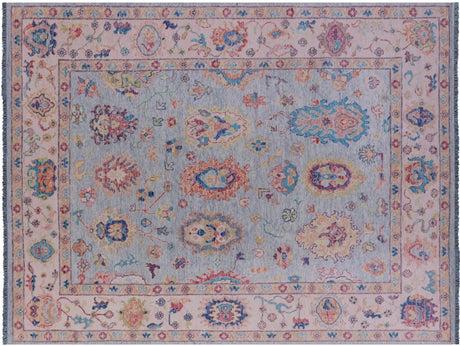 Turkish Oushak Hand Knotted Wool Rug - Manhattan Rugs