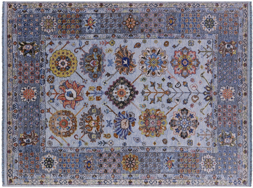 Turkish Oushak Handmade Wool Rug - Manhattan Rugs
