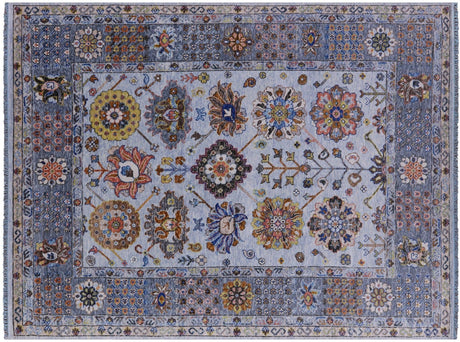 Turkish Oushak Handmade Wool Rug - Manhattan Rugs