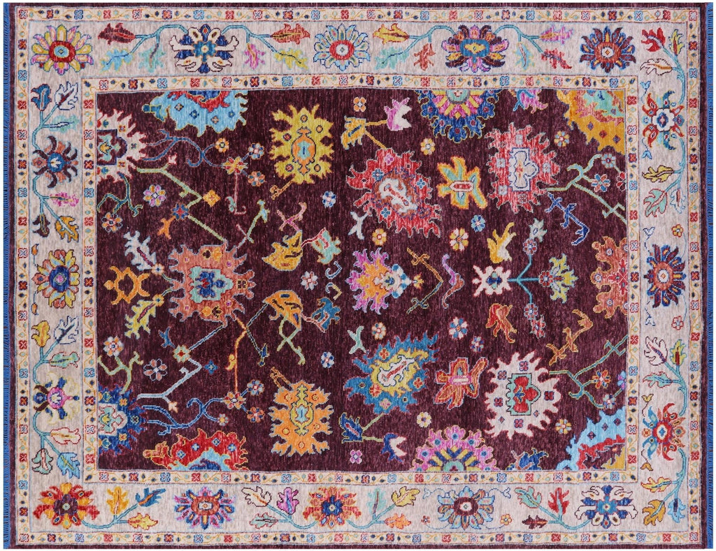 Turkish Oushak Hand-Knotted Rug - Manhattan Rugs