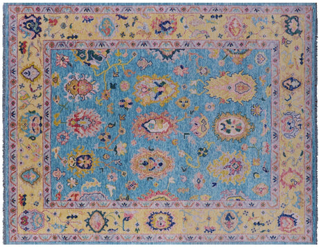 Turkish Oushak Hand Knotted Rug - Manhattan Rugs