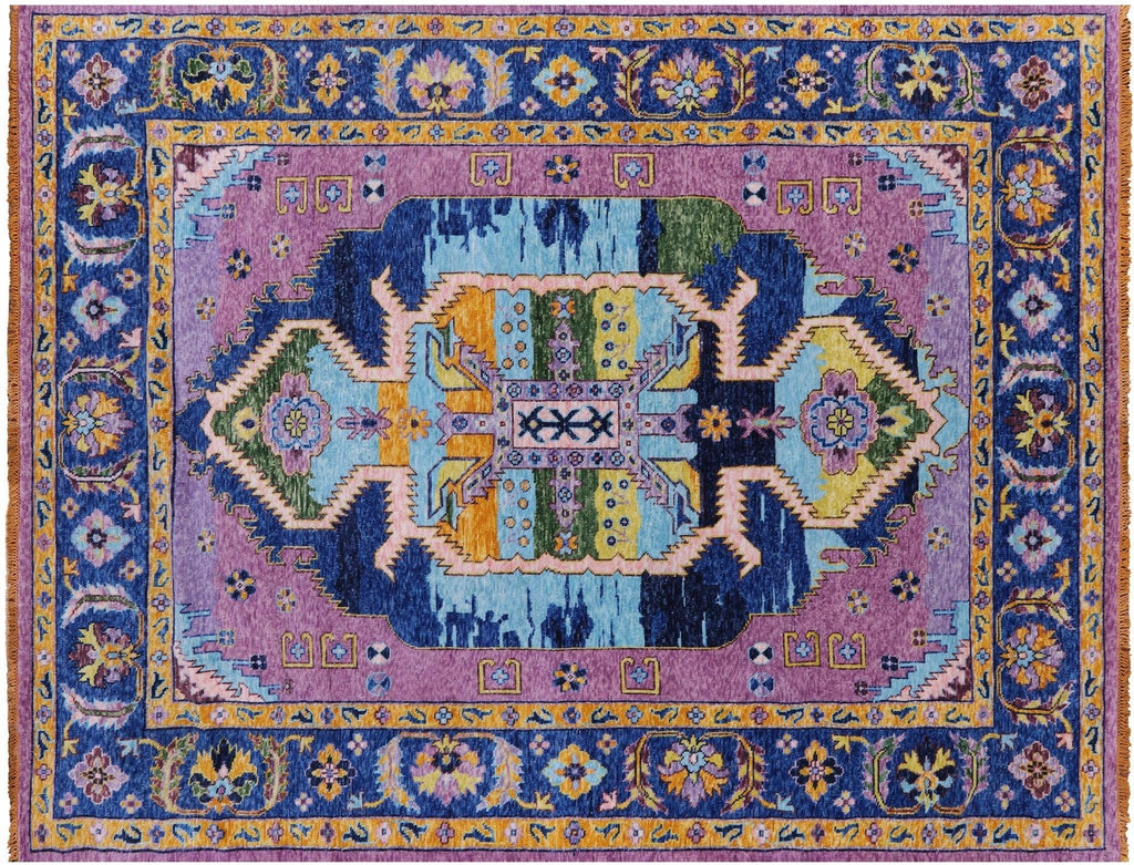 Handmade Heriz Serapi Wool Rug - Manhattan Rugs
