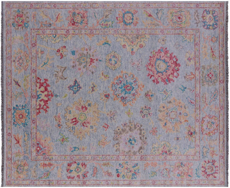 Turkish Oushak Hand Knotted Wool Rug - Manhattan Rugs