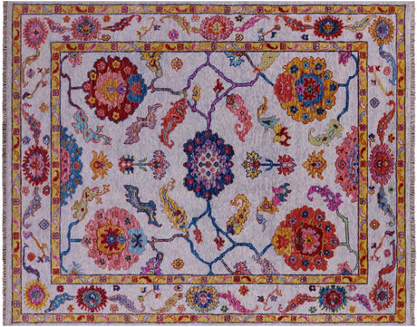 Handmade Turkish Oushak Wool Rug - Manhattan Rugs