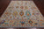 SUPER SALE Ivory Hand-Knotted Turkish Angora Oushak Rug 8' 2" X 10' 0" - Q18938