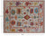 SUPER SALE 8' 2" X 10' 2" Hand-Knotted Turkish Angora Oushak Wool Rug - Q18939