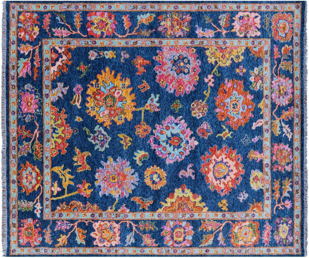 Handmade Turkish Oushak Wool Rug - Manhattan Rugs