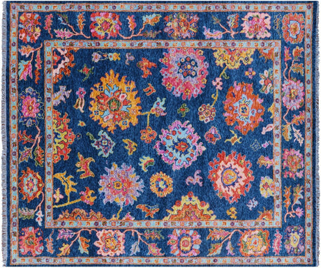 Handmade Turkish Oushak Wool Rug - Manhattan Rugs