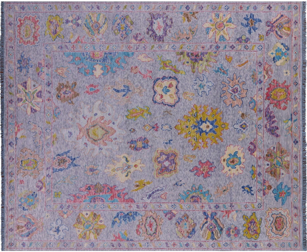 Hand Knotted Turkish Oushak Wool Rug - Manhattan Rugs