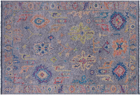 Turkish Oushak Handmade Wool Rug - Manhattan Rugs