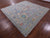 Square Turkish Oushak Hand Knotted Wool Rug - Manhattan Rugs