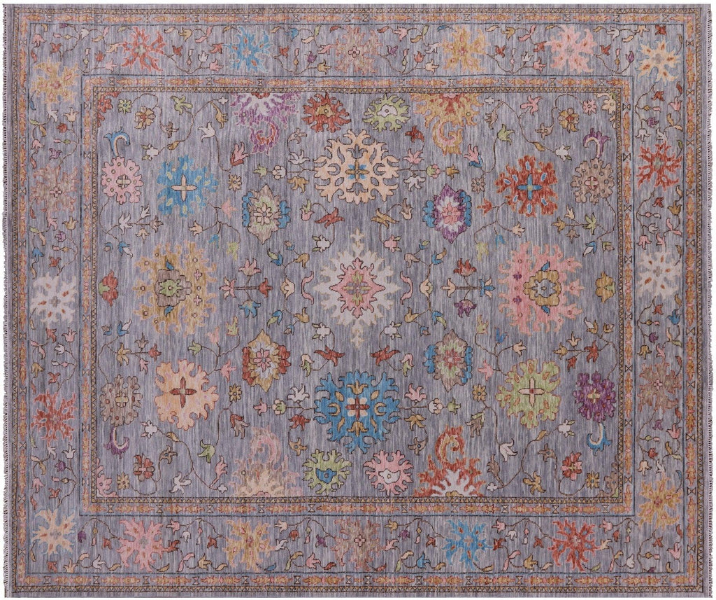 Turkish Oushak Handmade Wool Rug - Manhattan Rugs