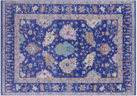 Handmade Turkish Oushak Wool Rug - Manhattan Rugs