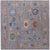 Square Handmade Turkish Oushak Wool Rug - Manhattan Rugs