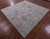 Square Handmade Turkish Oushak Wool Rug - Manhattan Rugs
