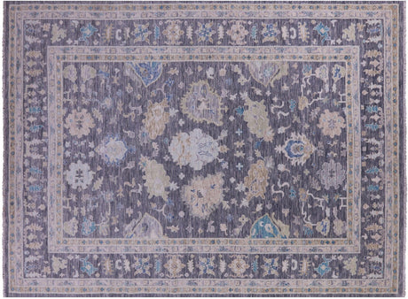 Hand-Knotted Turkish Oushak Wool Rug - Manhattan Rugs