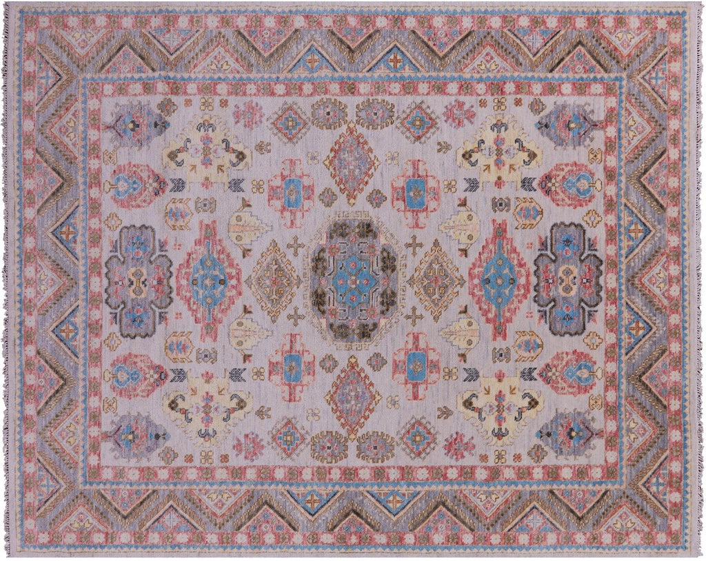 Hand-Knotted Kazak Wool Rug - Manhattan Rugs