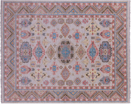 Hand-Knotted Kazak Wool Rug - Manhattan Rugs