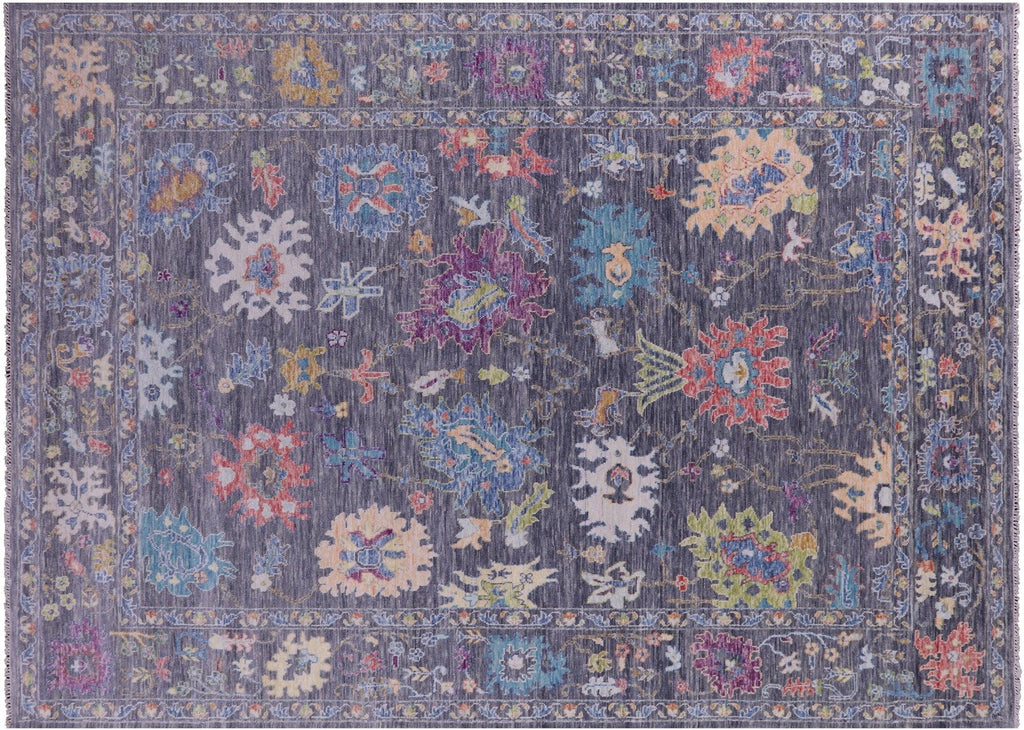 Turkish Oushak Handmade Wool Rug - Manhattan Rugs