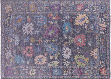 Turkish Oushak Handmade Wool Rug - Manhattan Rugs