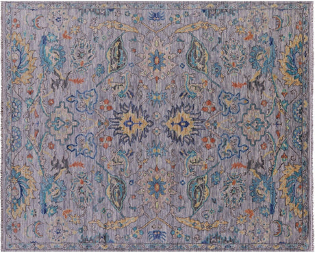 Turkish Oushak Hand Knotted Wool Rug - Manhattan Rugs
