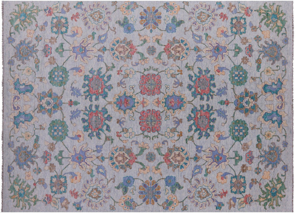 Handmade Turkish Oushak Wool Rug - Manhattan Rugs