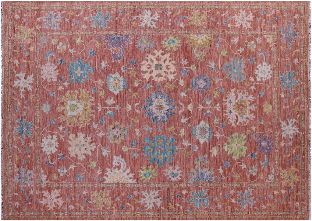 Handmade Turkish Oushak Wool Rug - Manhattan Rugs